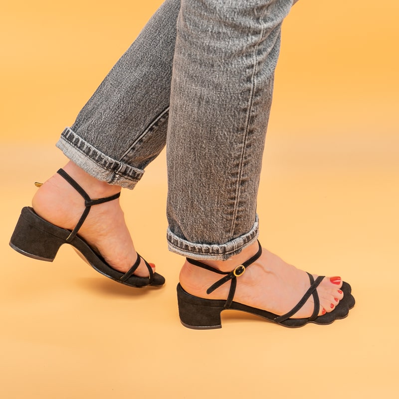 Sandales Daisy Noir