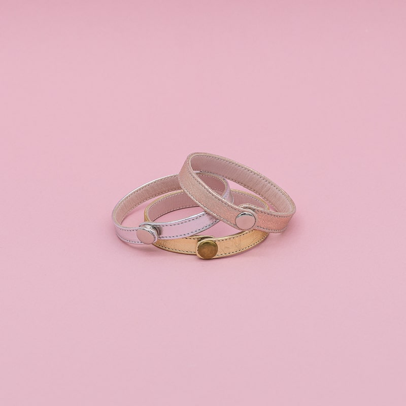 Bracelet Lie Small Mtallis