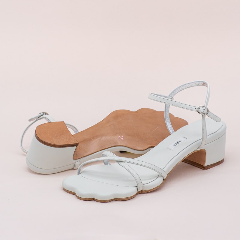 Sandales Daisy Blanc