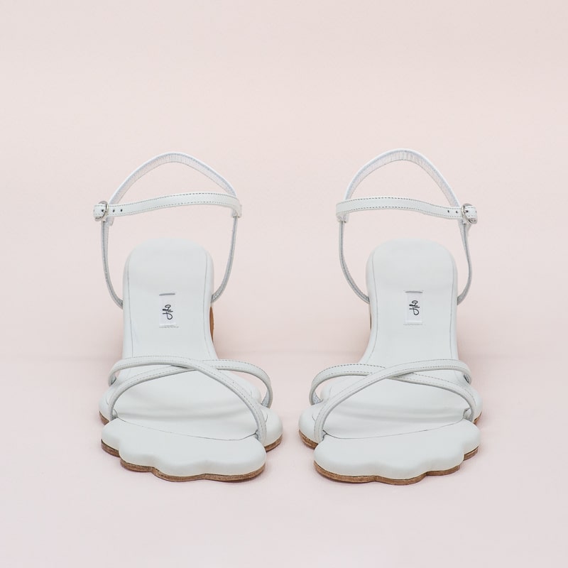 Sandales Daisy Blanc