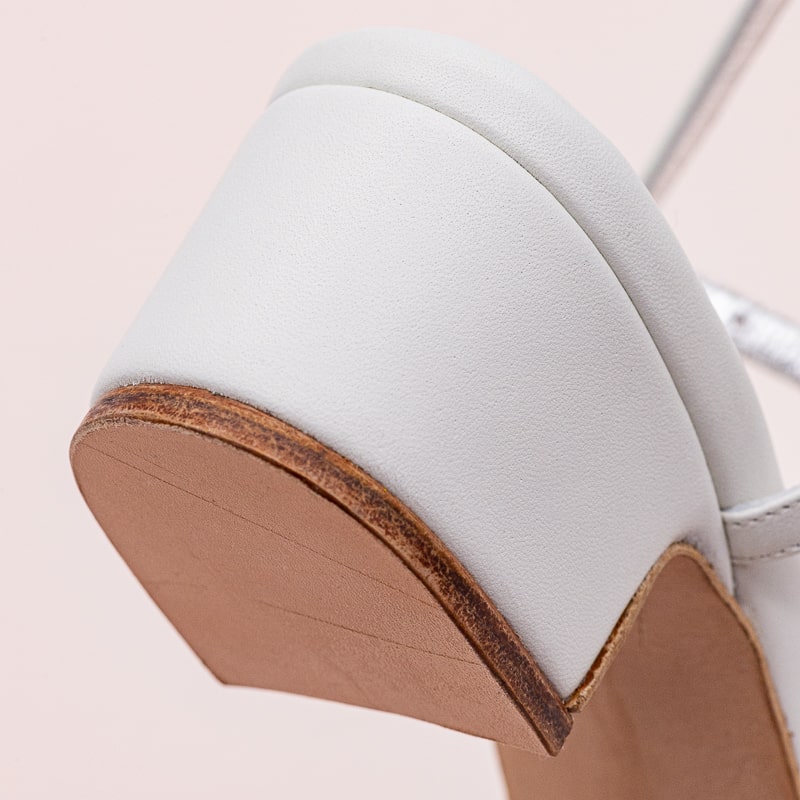 Sandales Daisy Blanc