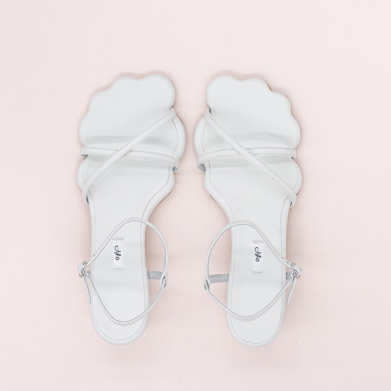 Sandales Daisy Blanc