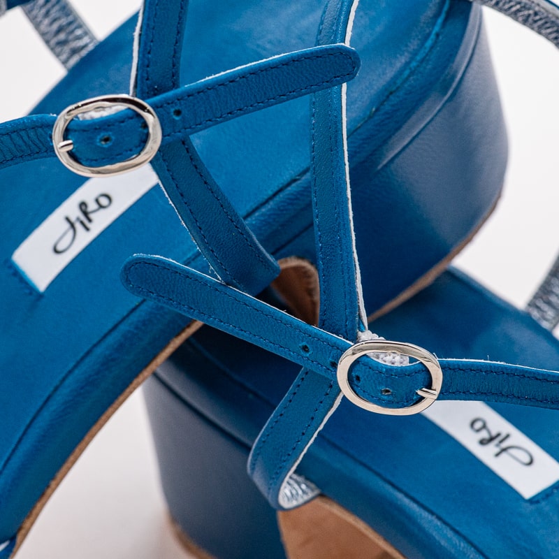 Sandales Daisy Bleu Ocan