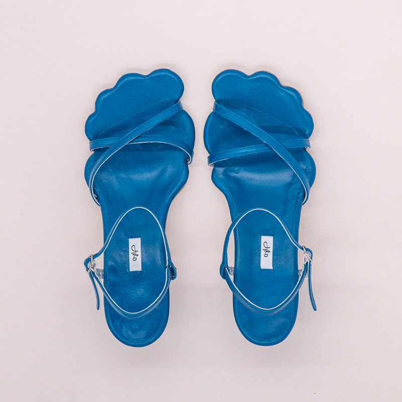 Sandales Daisy Bleu Ocan