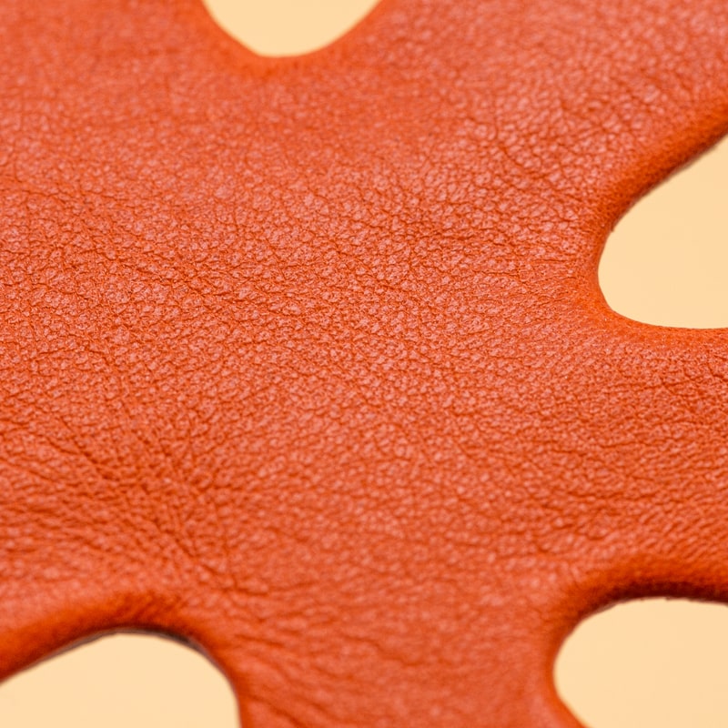 Mono boucle d'oreille Etoile Tangerine