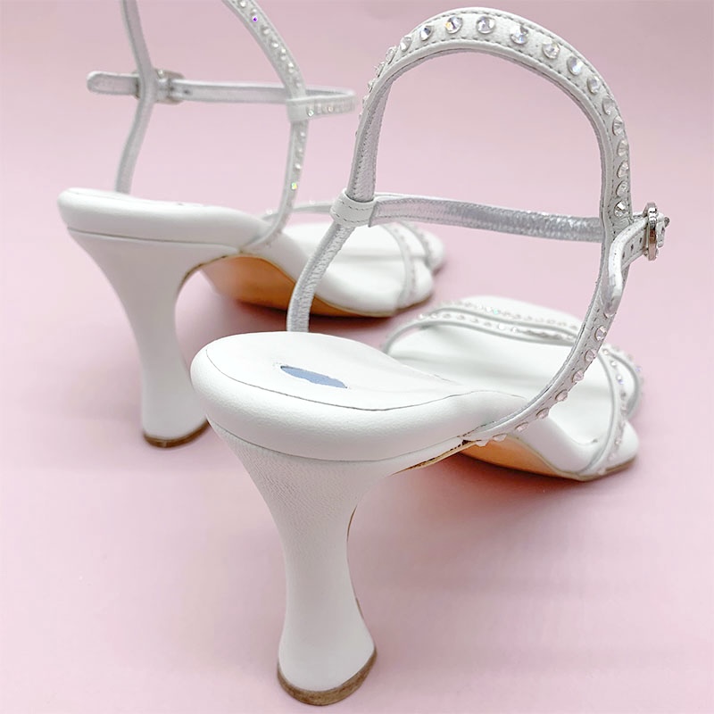 Sandales Super Daisy Blanc