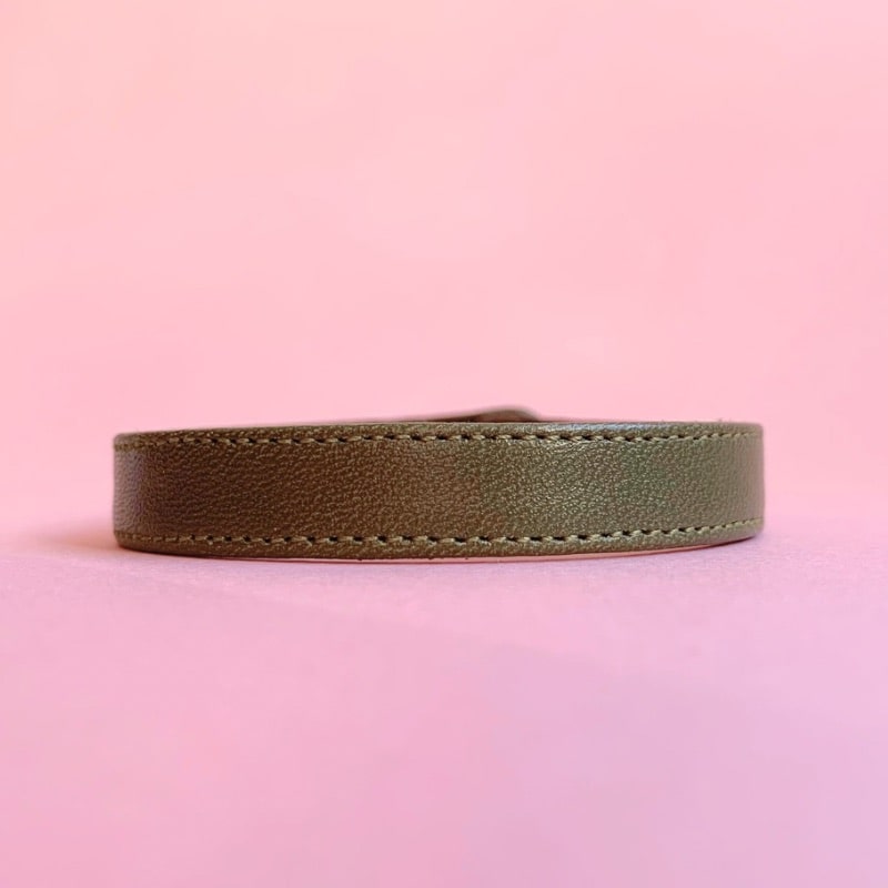 Bracelet Lie Small Chevreau - Couleurs froides